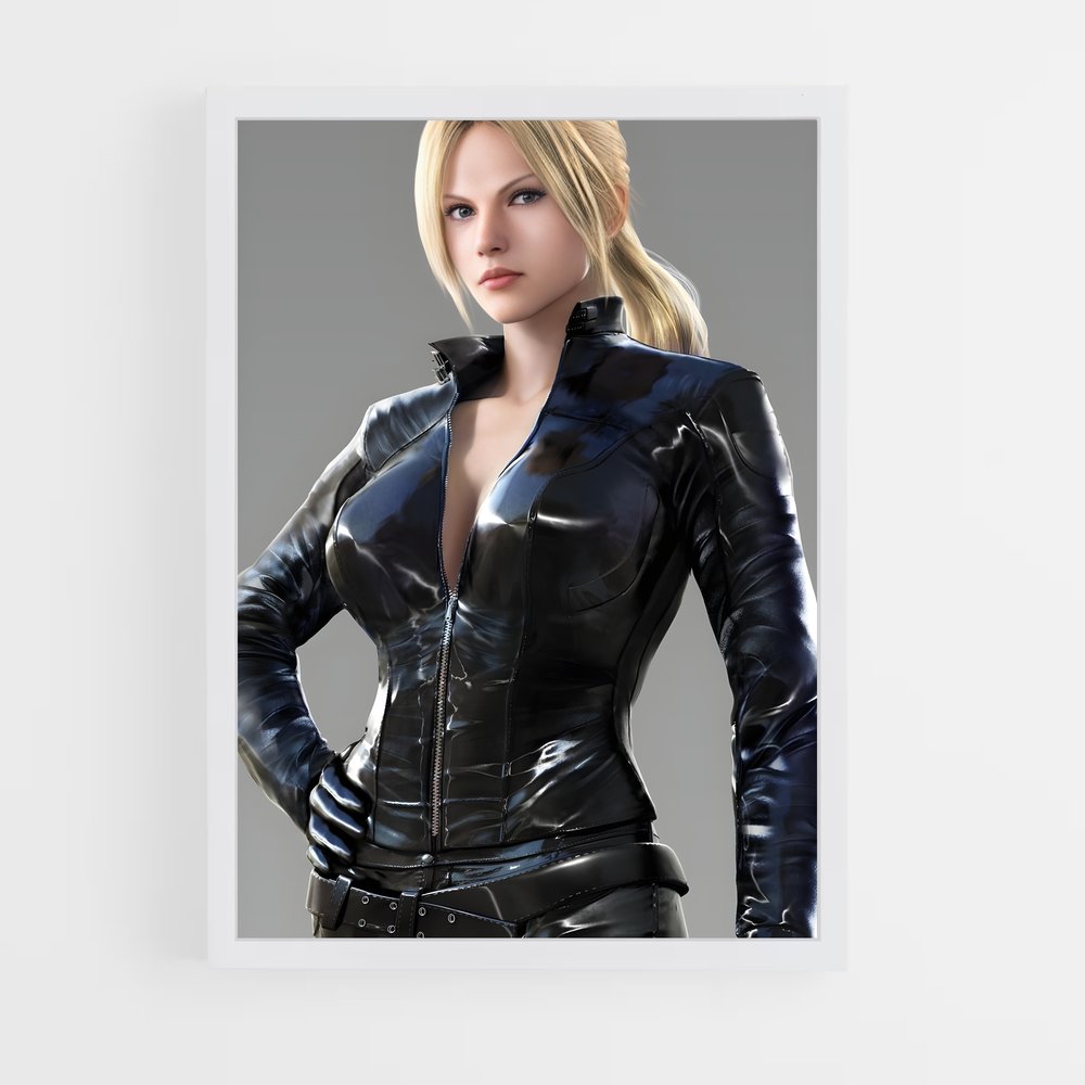 Poster Black Leather Elegance – affiche Tekken (vue 3)